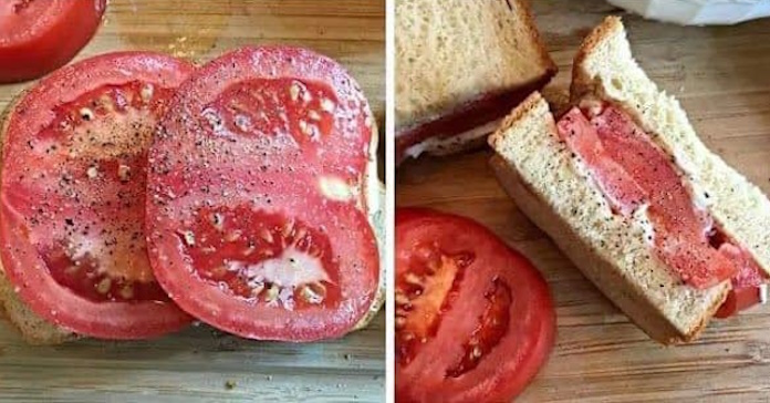 El Sándwich de Tomate Clásico: Sencillo, Fresco y Delicioso