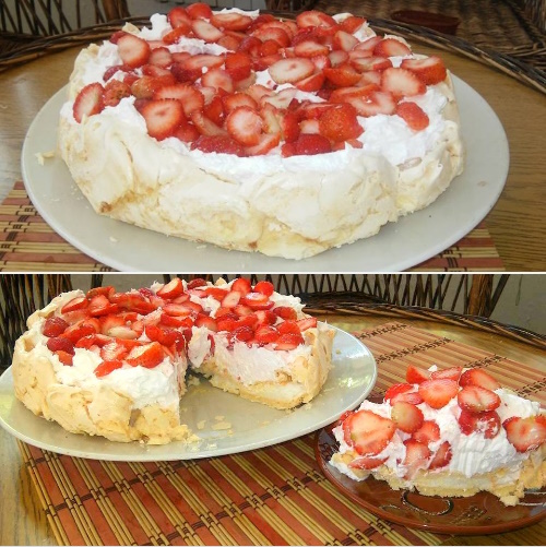 Torta Pavlova con Mascarpone y Fresas: ¡Una receta explosiva!