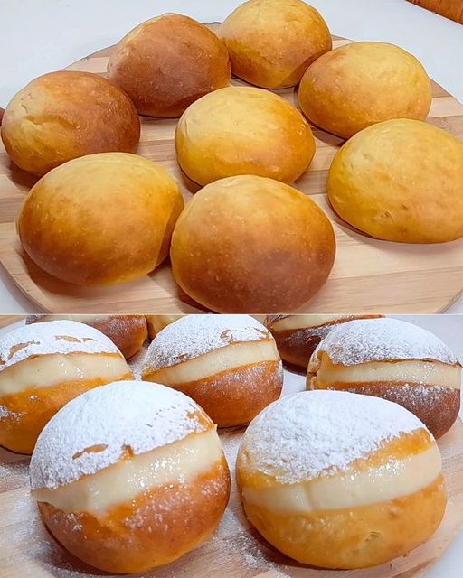 Berlinas Rellenas de Crema Pastelera: Un Delicioso Capricho