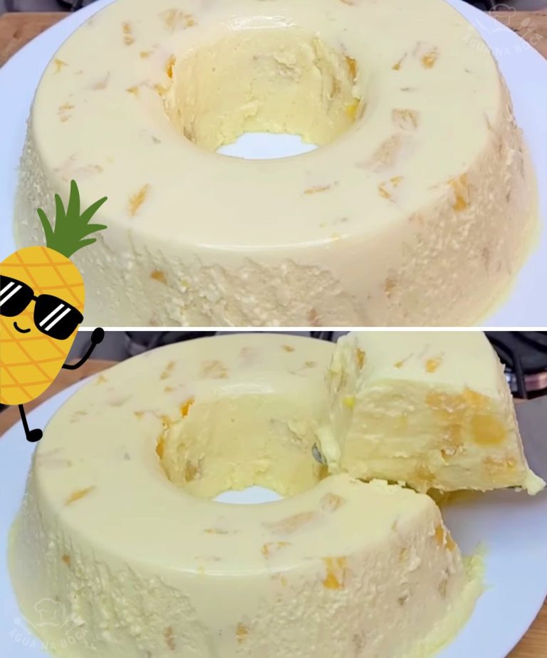 Flan de Leche Condensada con Piña: Un postre fácil y delicioso