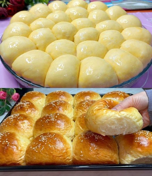 Rollos de Brioche de Leche: Un Manjar Suave y Delicioso