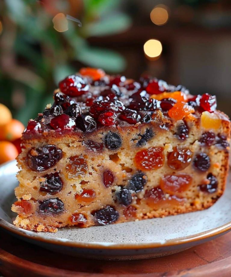 Pastel de Frutas Súper Húmedo: ¡Delicia Navideña en Cada Bocado!